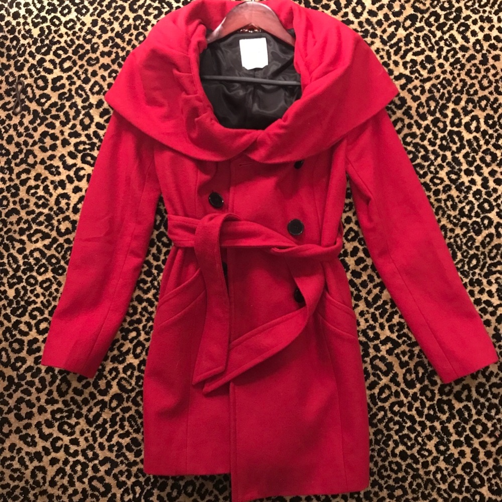 Bebe Red Coat